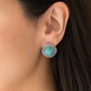 Frontier Runner Blue Earrings
