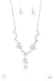 Inner Light White Rhinestone Necklace Set (Feb. 2020 Fashion Fix F. 5th Ave.)