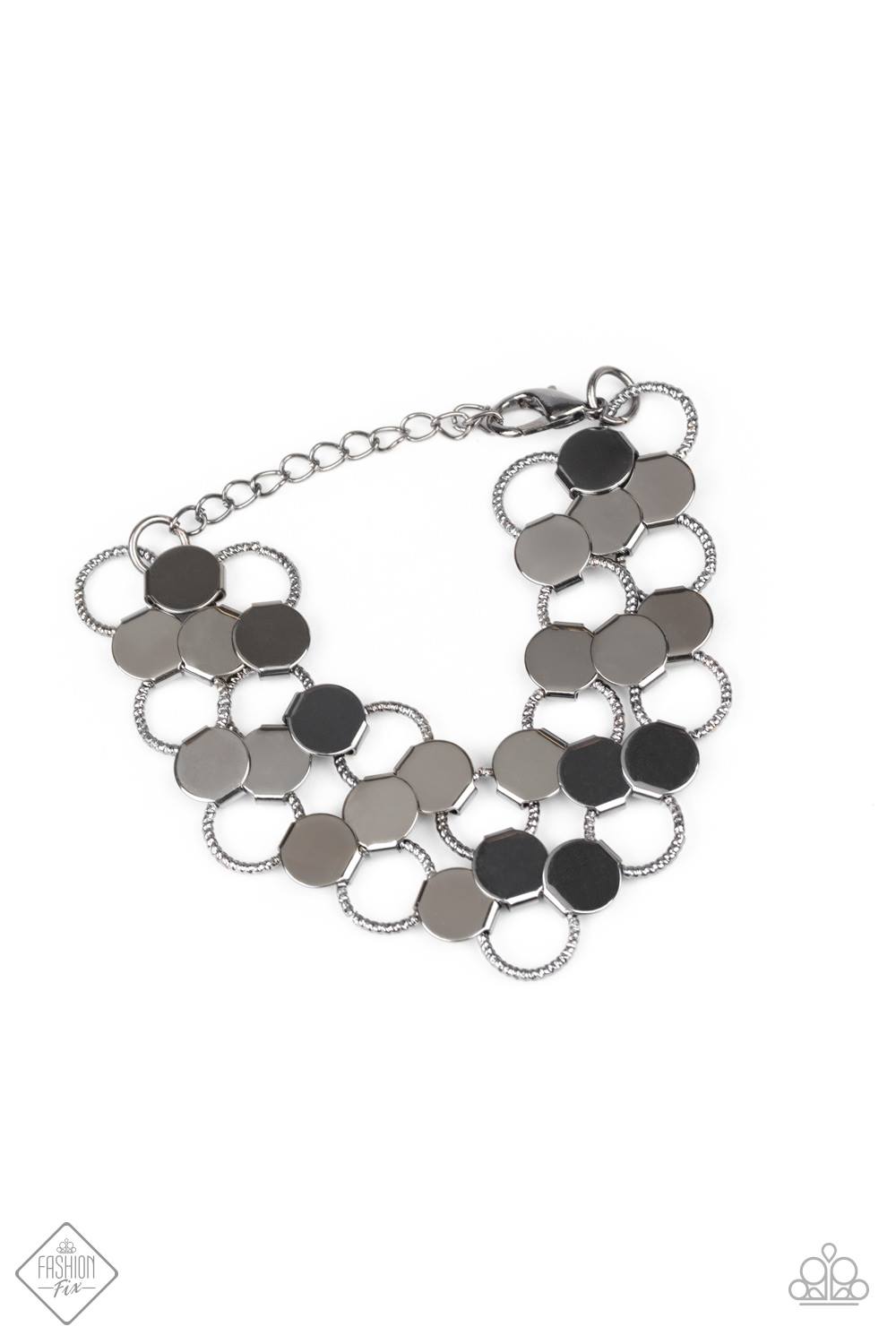 Cast a Wider Net Black Bracelet (March 2020 Fashion Fix M.M.)