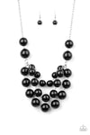 Miss Pop-YOU-Larity Black Necklace Set