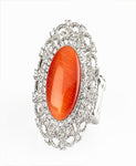 Baroque the Spell Orange Ring