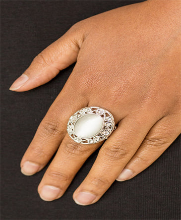 Pearl and Silver Ring