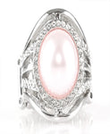 Pink and Silver Ring