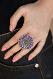 Posy Paradise Purple Ring