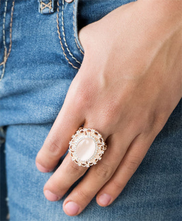 Baroque the Spell Rose Gold Ring