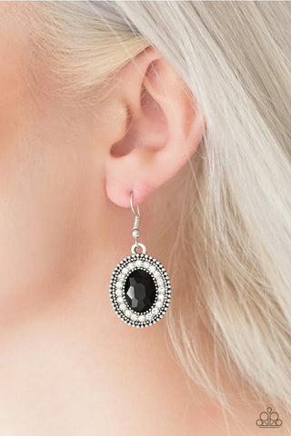 Wonderfully West Side Story Black Earrings