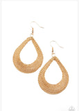 A HOT Mesh Gold Earring