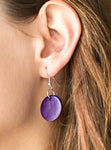 Wonderfully Walla Walla Purple Disc Necklace Set