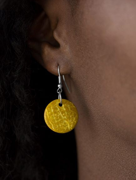 Wonderfully Walla Walla-Yellow Necklace Set