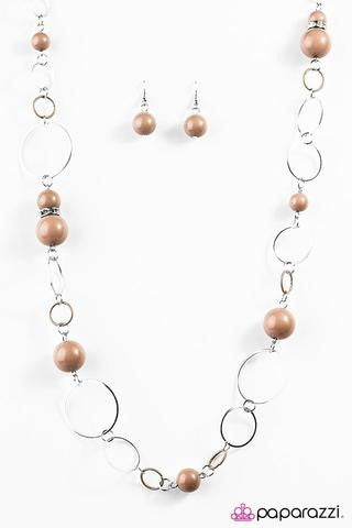 Musical Reverie Brown Necklace Set