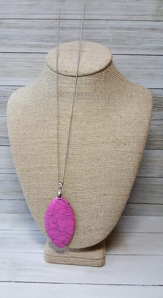 Santa Fe Simplicity Pink Necklace